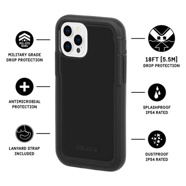 Pelican Marine Active Case for iPhone 13 Pro Max - Black